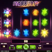 CrocoSlots - Starburst Slot Game - NetEnt Pokie